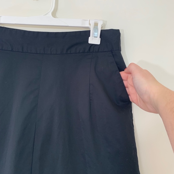 Maurices Black Pleated Skirt; 5/6 - Picture 2 of 5